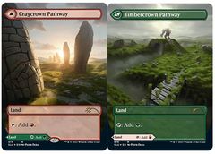 Cragcrown Pathway // Timbercrown Pathway - Foil