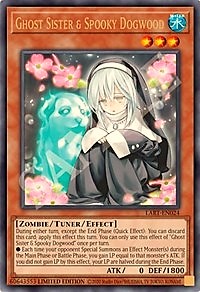 Ghost Sister & Spooky Dogwood - LART-EN024 - Ultra Rare - Limited Edition Ghost Sister & Spooky Dogwood - LART-EN024 - Ultra Rare - Limited Edition