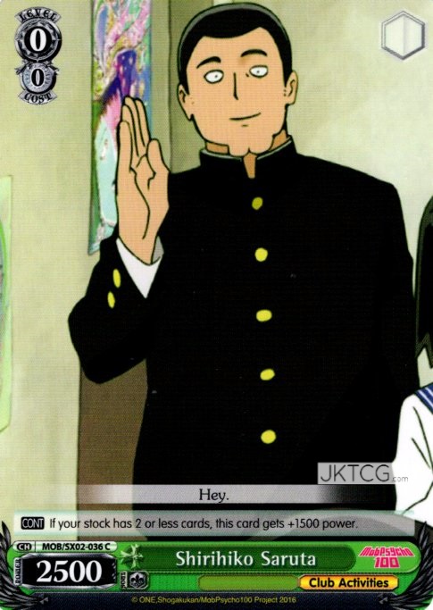Shirihiko Saruta - MOB/SX02-036 - C