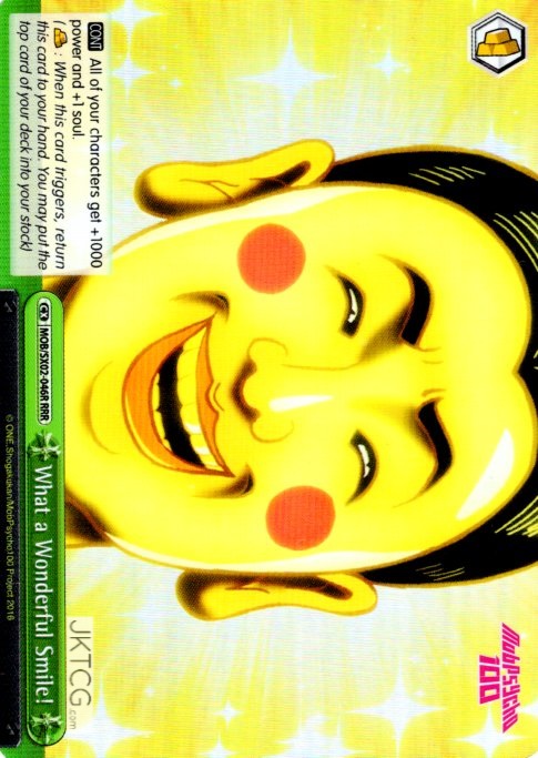 What a Wonderful Smile! (RRR) - MOB/SX02-046R - RRR