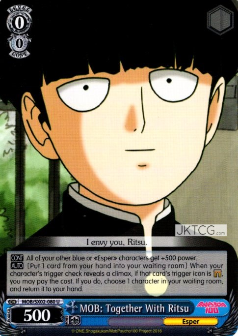 MOB: Together With Ritsu - MOB/SX02-080 - U