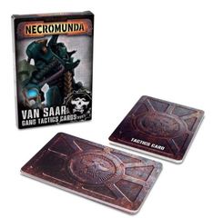 Necromunda: Van Saar Gang Tactics Cards