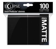 Ultra Pro - Eclipse Pro Matte Standard Sleeves: Jet Black 100ct