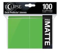 Ultra Pro - Eclipse Pro Matte Standard Sleeves: Lime Green 100ct