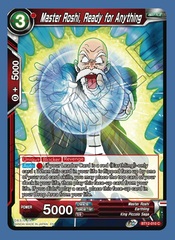 Master Roshi, Ready for Anything - BT12-010 - C