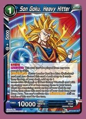 Son Goku, Heavy Hitter - BT12-031 - UC