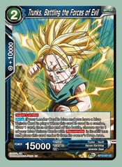 Trunks, Battling the Forces of Evil - BT12-037 - UC