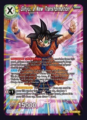 Ginyu, a New Transformation - BT12-088 - SR