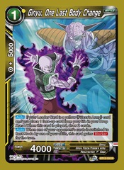 Ginyu, One Last Body Change - BT12-105 - R