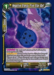 Negative Energy Five-Star Ball - BT12-116 - C