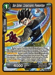 Son Gohan, Catastrophic Premonition - BT12-130 - C