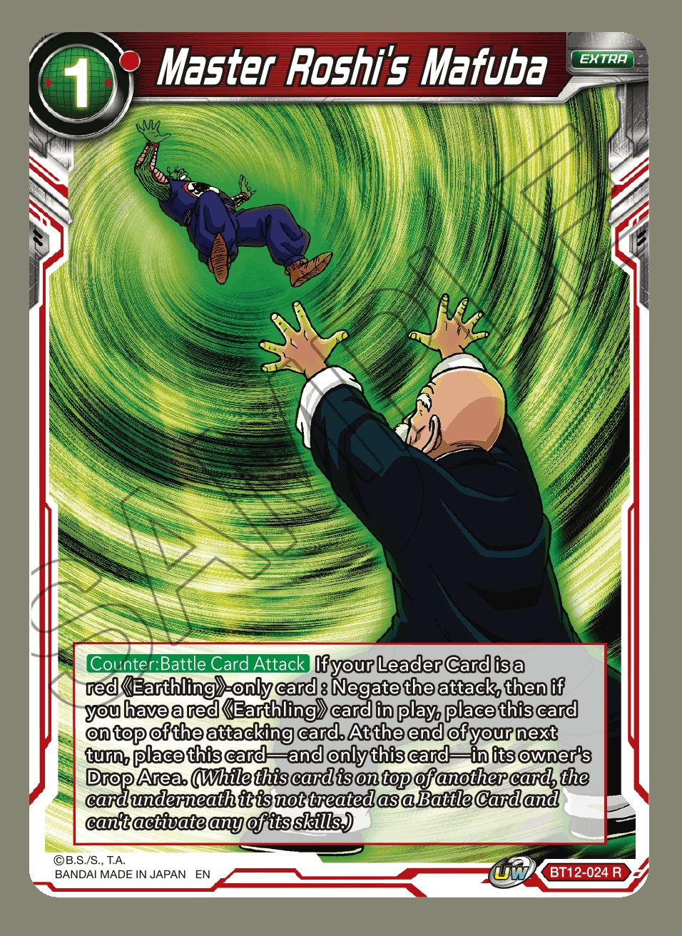 Master Roshis Mafuba - BT12-024 - R - Foil