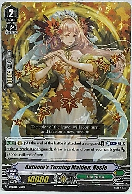 Autumns Turning Maiden, Rosie - BSF2020/VGP01 - PR