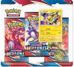 Sword & Shield - Battle Styles 3 Pack Blister - Jolteon