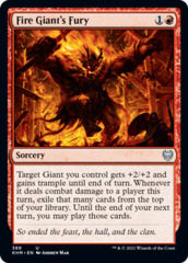 Fire Giant's Fury - Theme Booster