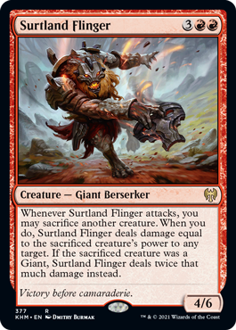 Surtland Flinger - Extra Card