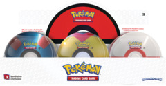 Poke Ball Tin - Poke Ball Display - Series 6 (Q1 Spring 2021)