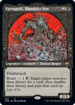 Varragoth, Bloodsky Sire - Foil - Showcase