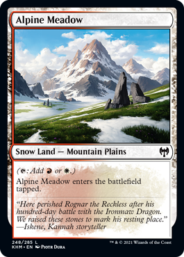 Alpine Meadow - Foil