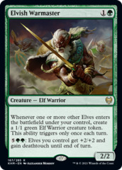 Elvish Warmaster - Foil