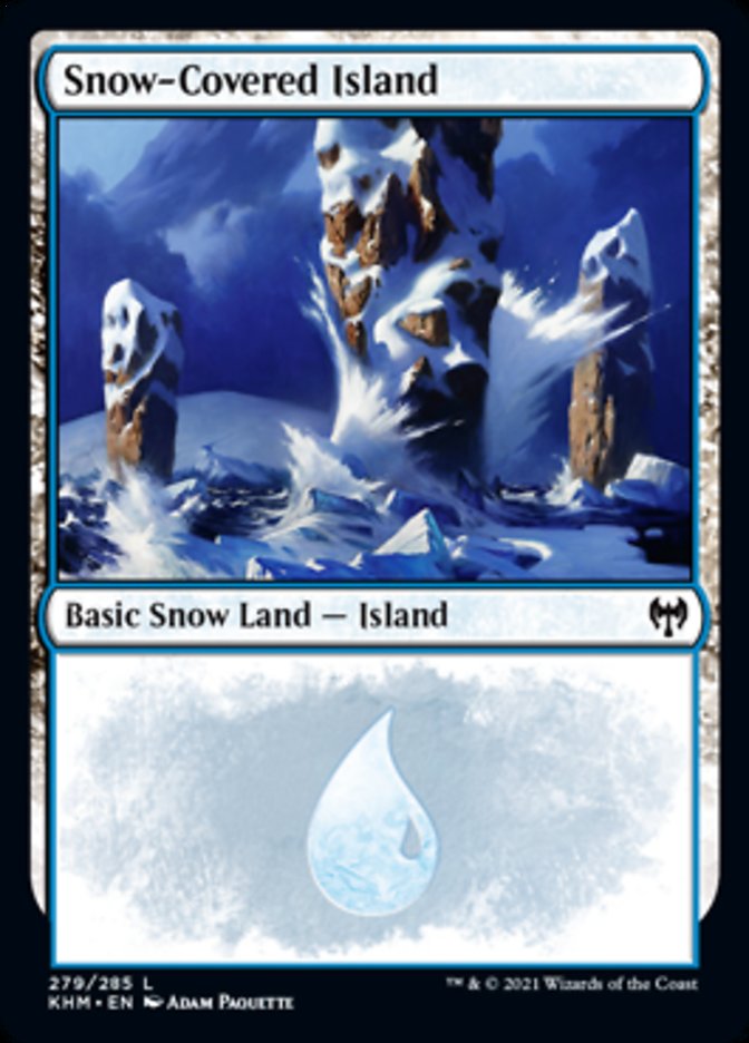 Snow-Covered Island (279) - Foil