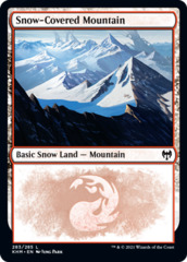 Snow-Covered Mountain - 283 - Foil