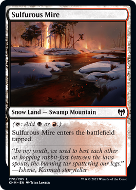 Sulfurous Mire - Foil