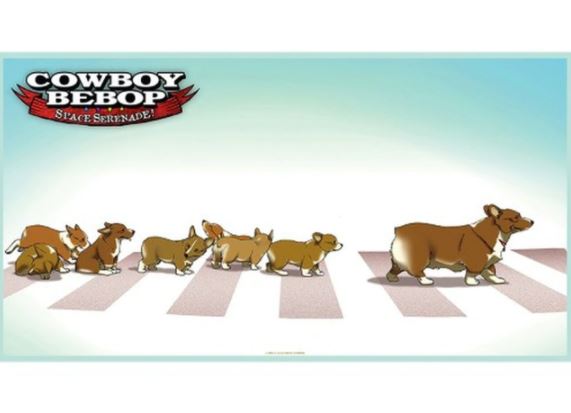 Cowboy Bebop: Space Serenade - Ein & Family Playmat