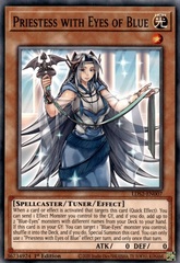 Priestess with Eyes of Blue - LDS2-EN007 - Common - 1st Edition