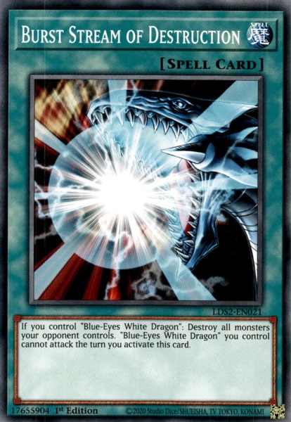 Burst Stream of Destruction - LDS2-EN021 - Common - 1st Edition