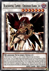 Blackwing Tamer - Obsidian Hawk Joe - LDS2-EN042 - Common - 1st Edition