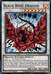 Black Rose Dragon - LDS2-EN110 - Ultra Rare - 1st Edition