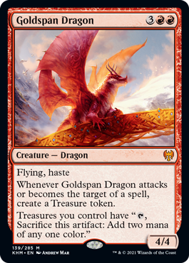 Goldspan Dragon - Foil