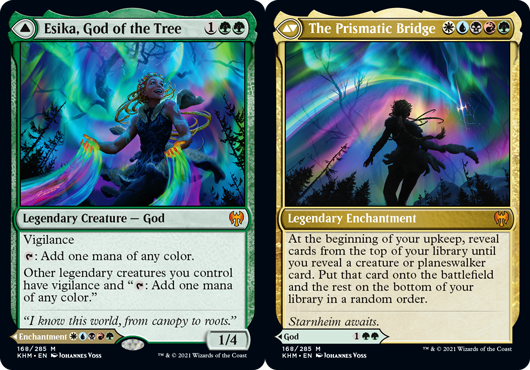 Esika, God of the Tree // The Prismatic Bridge - Foil Esika, God of the Tree // The Prismatic Bridge - Foil