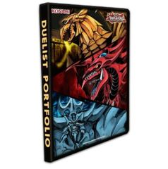 Yu-Gi-Oh!: Slifer, Obelisk, and Ra - 9 Pocket Portfolio