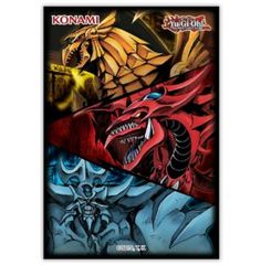 Yu-Gi-Oh!: Slifer, Obelisk, and Ra - Card Sleeves (50ct)