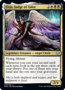 Firja, Judge of Valor - Foil