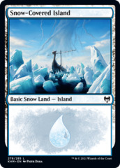 Snow-Covered Island (278) - Foil