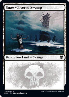 Snow-Covered Swamp (280) - Foil