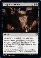 Tergrid's Shadow - Foil