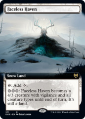 Faceless Haven (371) (Extended Art) - Foil