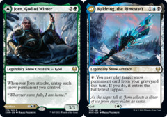 Jorn, God of Winter // Kaldring, the Rimestaff - Foil