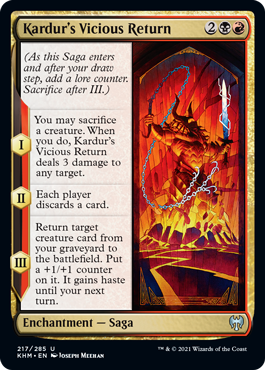 Kardurs Vicious Return - Foil