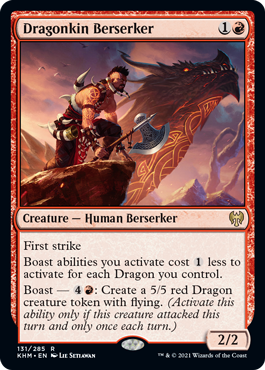 Dragonkin Berserker - Foil