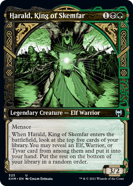 Harald, King of Skemfar - Foil - Showcase