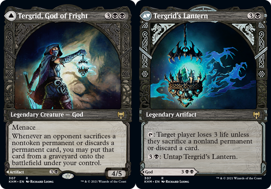 Tergrid, God of Fright // Tergrids Lantern - Foil - Showcase