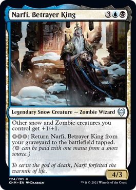 Narfi, Betrayer King - Foil