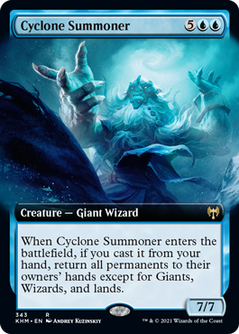 Cyclone Summoner - Extended Art