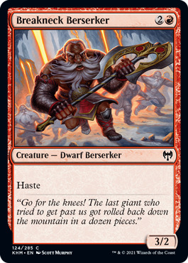 Breakneck Berserker - Foil