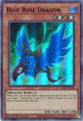 Blue Rose Dragon (Blue) - LDS2-EN104 - Ultra Rare - 1st Edition